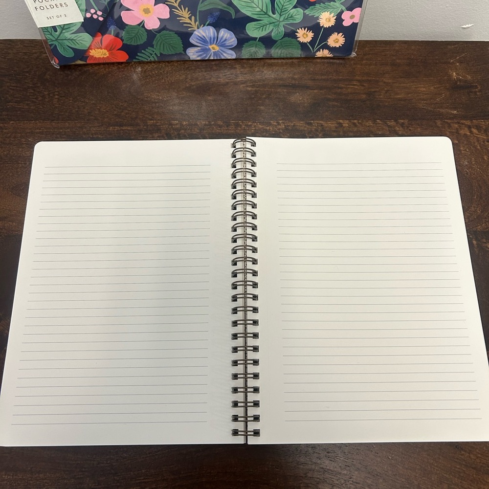 New! Rifle Paper Co. Notebook & Folder Set - Picture 2 of 5